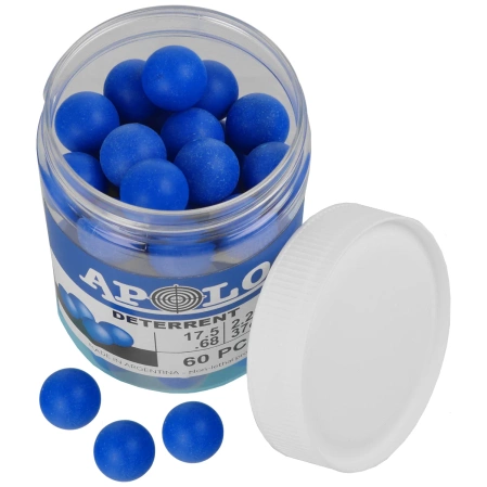 Apolo Deterrent Poly Light .68 cal polymer rounds, 2.25 g, 60 pcs