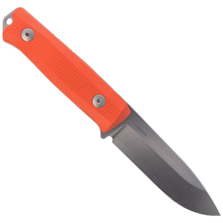 Nóż składany LionSteel Bushcraft G10 Orange, Stone Washed (B40 GOR)