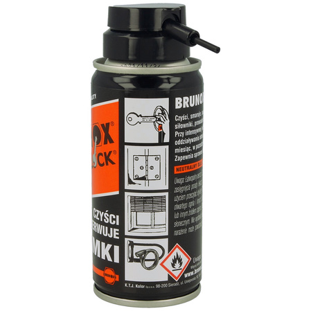 Brunox Top-Lock Spray 100 ml - lubricant for locks, hinges, and padlocks