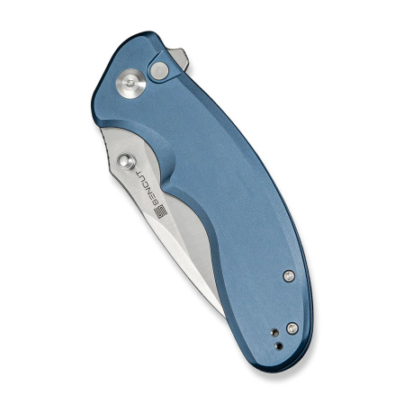 Sencut Cybrix Blue Aluminum, Satin 9Cr18MoV (S23098A-4)