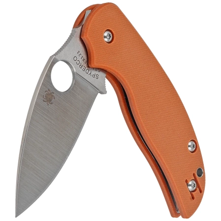 Nóż składany Spyderco Sage 5 Burnt Orange G10, Satin CPM REX 121 (C123GBORP)