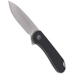 Nóż składany Civivi Elementum Flipper Black G10, Satin D2 (C907A)