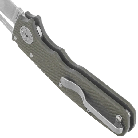 Nóż składany Demko Shark Cub Slicer Shark OD Green G10, Stonewashed CPM 20CV by Andrew Demko (SC-20CV-ODG10-SS)