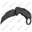 Nóż grawitacyjny Reate EXO-K Gravity Karambit Black Aluminium, Black PVD N690