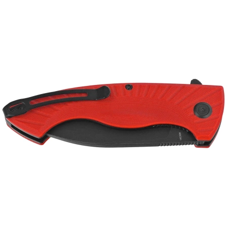 Nóż składany Kubey Timberwolf KU208I Red G10, Blackwashed 14C28N