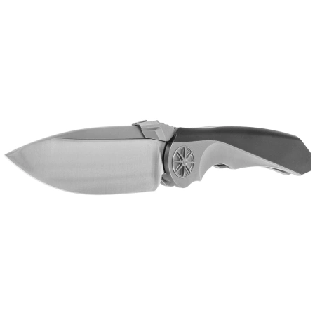 Rike Knife Tissot Black Titanium, Satin M390 (RK-Tissot 1-B)