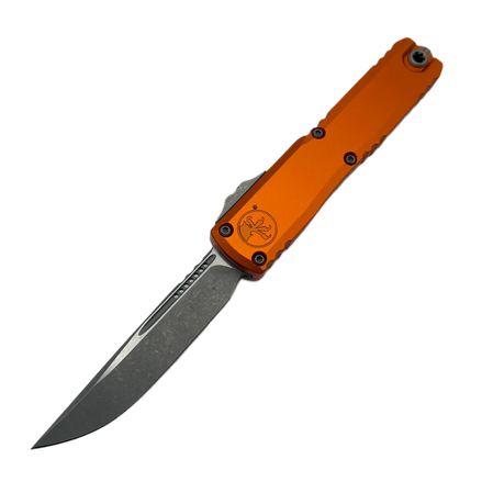 Microtech Ultratech Gen IV S/E OTF Knife Orange Aluminum, Apocalyptic M390MK by Tony Marfione (11214-10APOR)