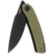 Nóż składany Kubey Momentum Green G10, Dark Stonewashed AUS-10 by Sherif Manganas (KU344G)