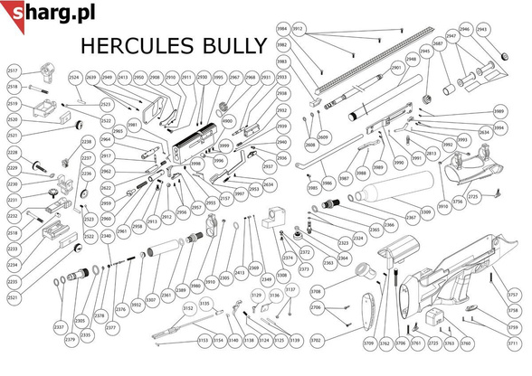 O-ring wiatrówka PCP Hatsan Hercules, Predator (2968 4.5-5.5-6.35)