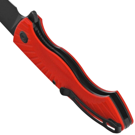 Nóż składany Kubey Timberwolf KU208I Red G10, Blackwashed 14C28N