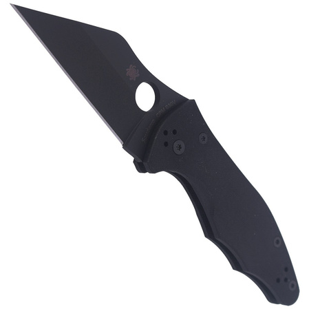 Spyderco Yojimbo 2 Knife Black G10, Black DLC CPM S30V by Michael Janich (C85GPBBK2)