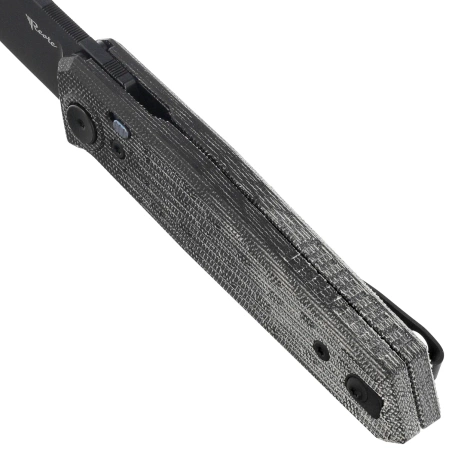 Nóż składany Reate PL-6 Black Micarta, Black PVD Nitro-V (PL-6 BKM PVD)