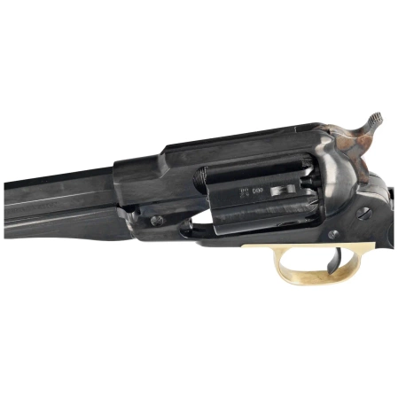 Pietta 1858 Remington New Model Army Steel Sheriff Black Grip .44 Revolver (RGASH44/BD/VB)