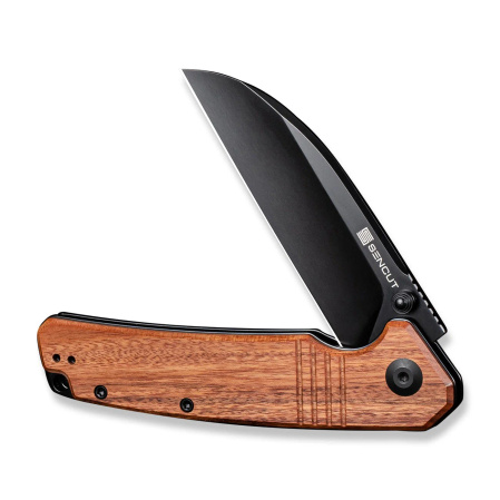 Sencut Awassi Knife Guibourtia Wood, Black 9Cr18MoV (S24065-3)
