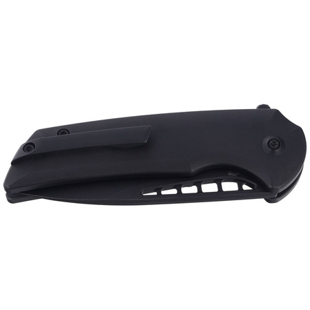 Nóż składany WE Knife Mini Malice Black Titanium, Black Stonewashed CPM 20CV by Ferrum Forge (WE054BL-1)