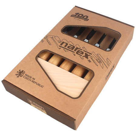 Set of carving chisels for beginners Narex Start 5pcs (869200)