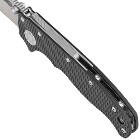 Nóż składany Demko AD20.5 CP Black G10, Stonewashed CPM 20CV by Andrew Demko (AD20.5-20CV-BLACK G10-CP)