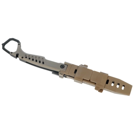 Nóż składany Extrema Ratio MH-STEALTH Desert Aluminium, Black N690 (04.1000.0483/BLK/TM)