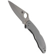 Spyderco Delica 4 Stainless Steel PlainEdge Knife (C11P)