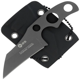 K25 RK-32330 Neck Knife Titanium Naked, Titanium 7Cr17Mov