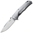 LionSteel T.R.E. Knife Grey Titanium/Blue Ti, Stonewashed M390 by Molletta (TRE BL)