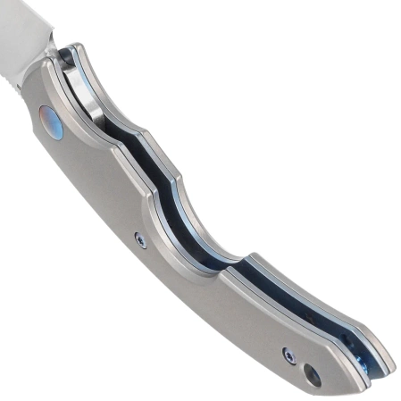 Nóż składany i do cygar Fox Virtus Gray Titanium, Satin Becut (FX-541 TI)