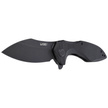 Kubey Knife Noble, Black G10, Dark Stonewashed D2 (KU236F)