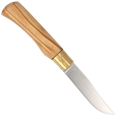 Nóż składany Antonini Old Bear Classical L Olive Wood, Satin C70 (9306/21_LU)